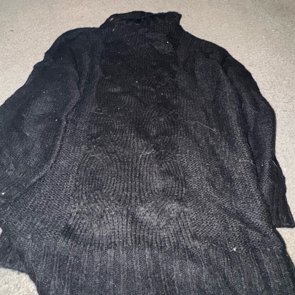 Aerie Black Turtleneck Sweater